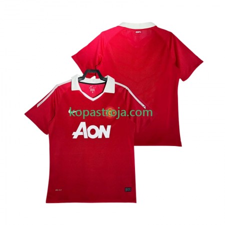Billiga Fotbollströjor Manchester United 2010 2011 Retro Hemma tröja Kortärmad